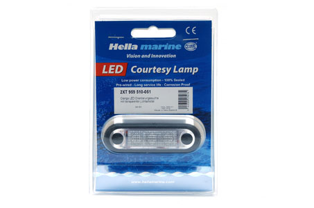 Innvendig lys 24V LED klar gul