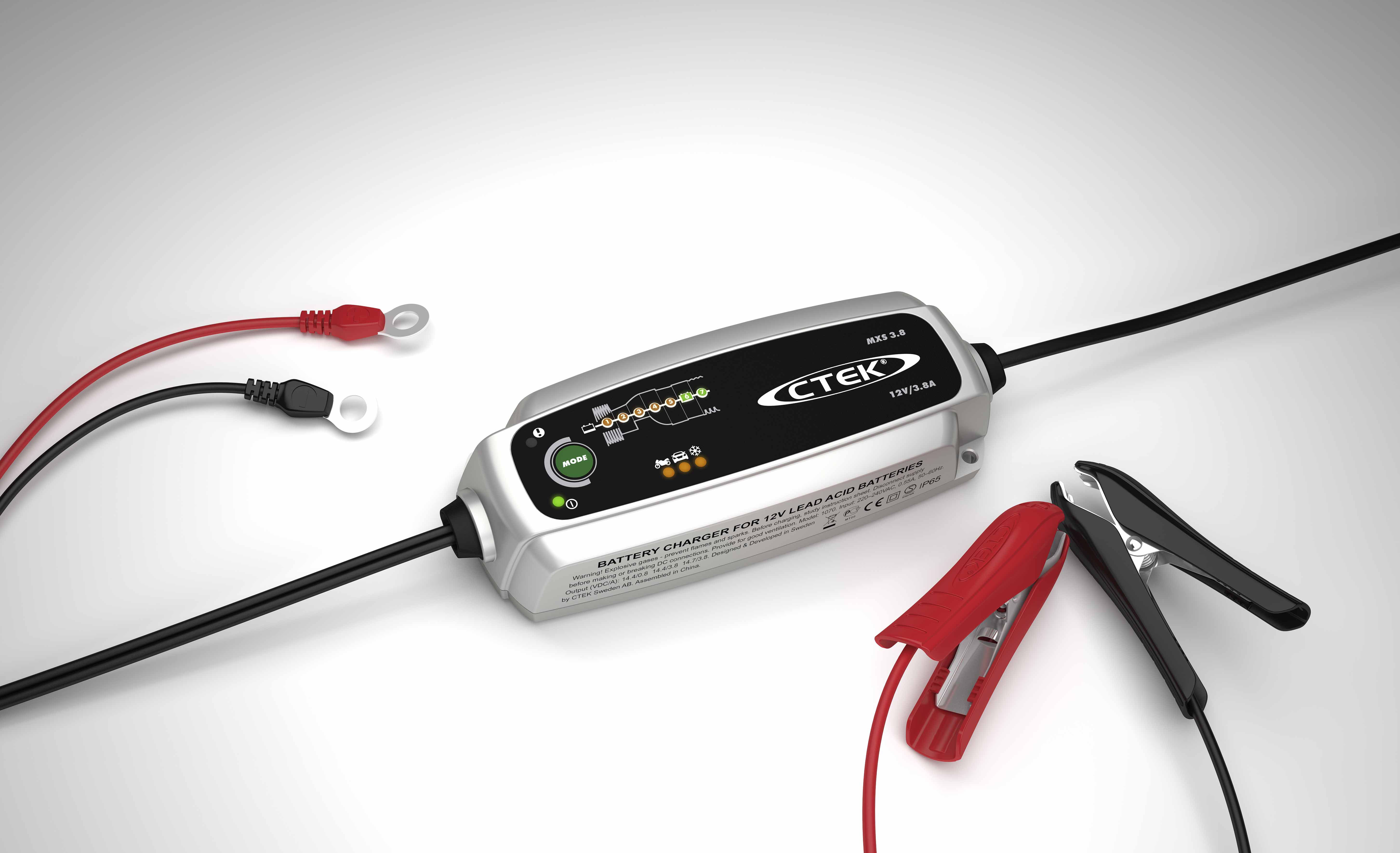 Batterilader MXS 3,8 12 volt