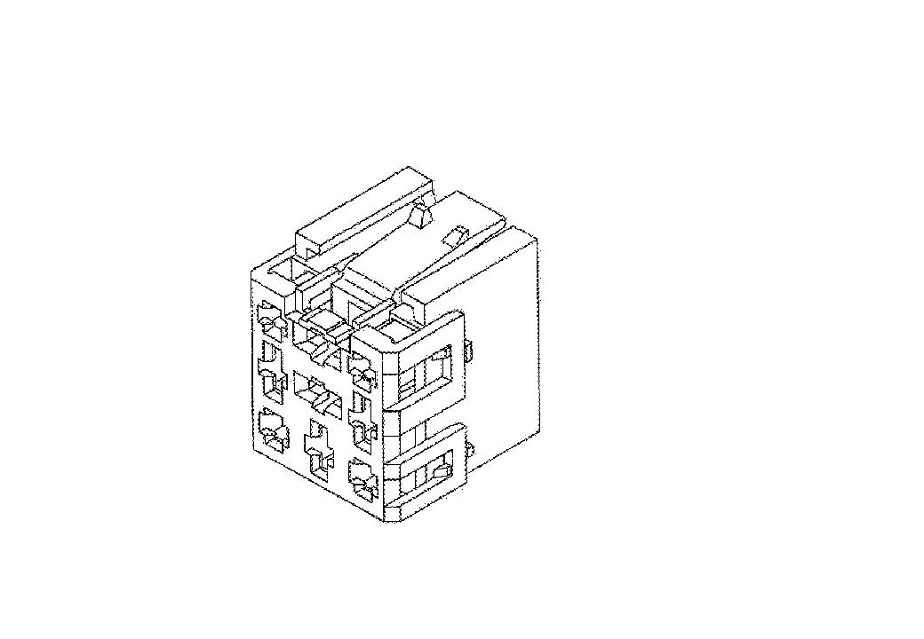 Relesokkel 9-polet f DFK/JPT