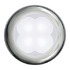 Flushbelysn 12V LED vit 75mm 