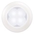 Flushbelysn 12V LED vit 75mm 